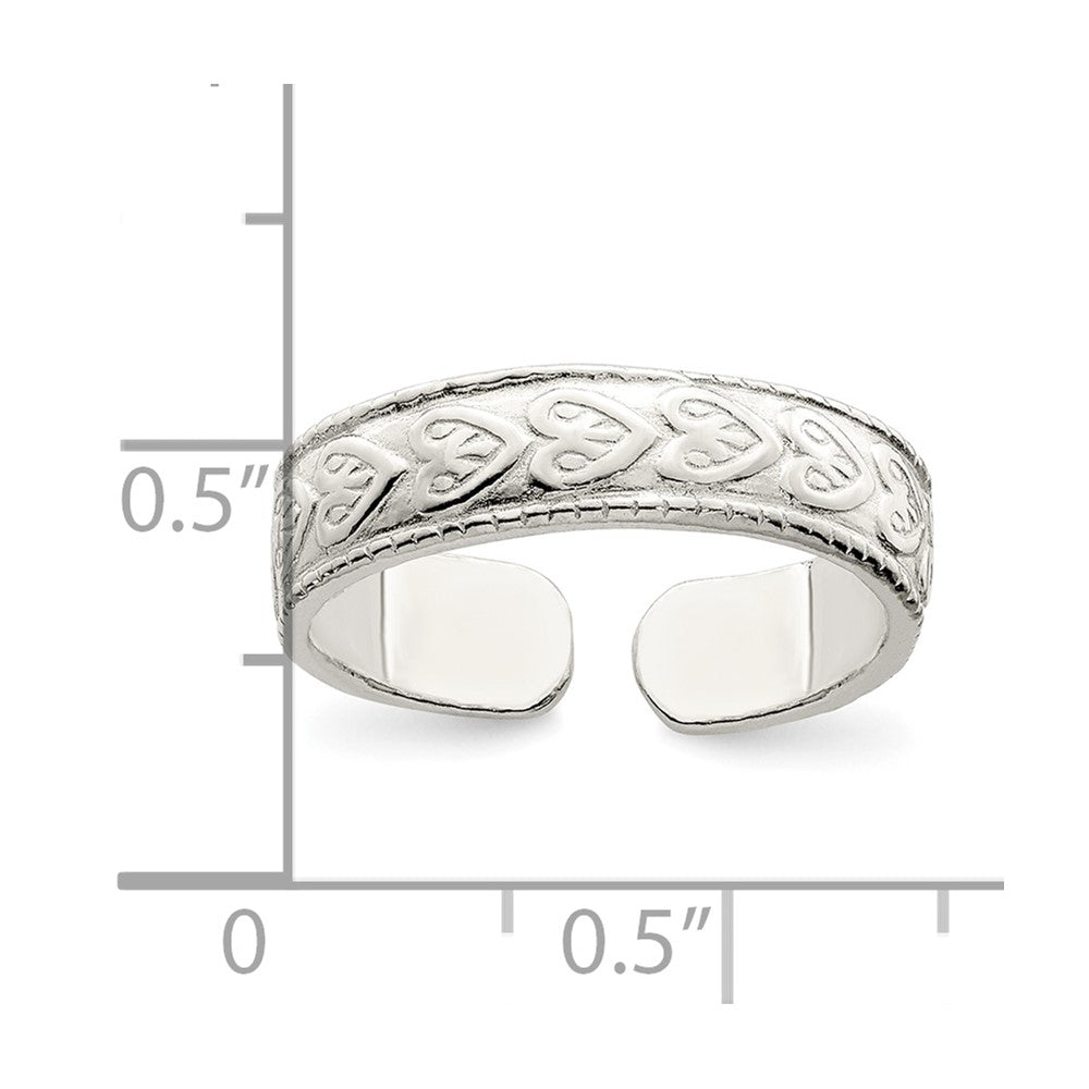 Sterlingsilber Zehenring