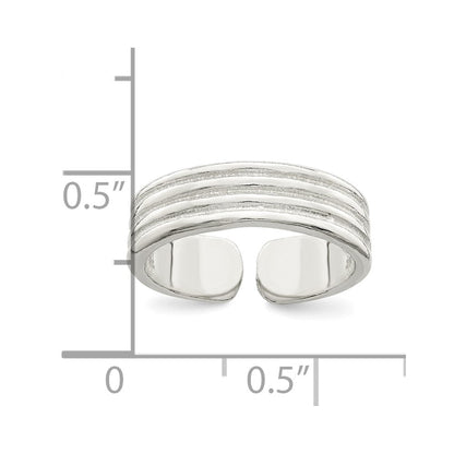Sterlingsilber Zehenring