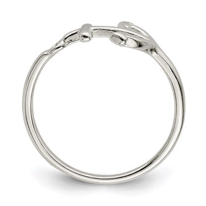 Sterlingsilber Poliert Anker Ring