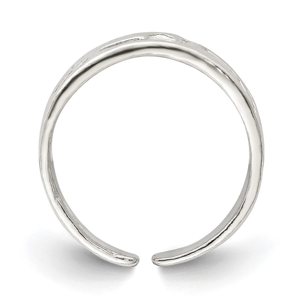 Sterlingsilber Foot Druck Zehenring