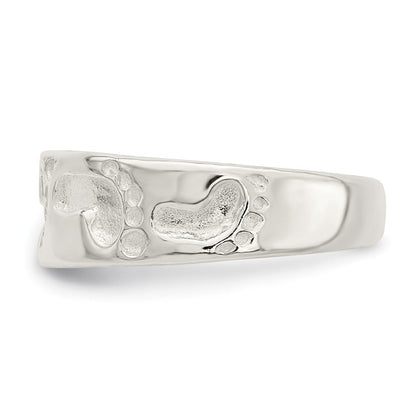 Sterlingsilber Foot Druck Zehenring