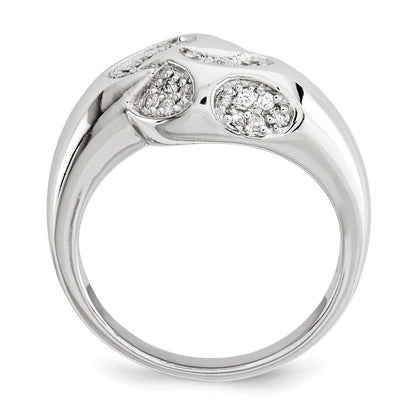 Sterlingsilber Zirkonia Ring