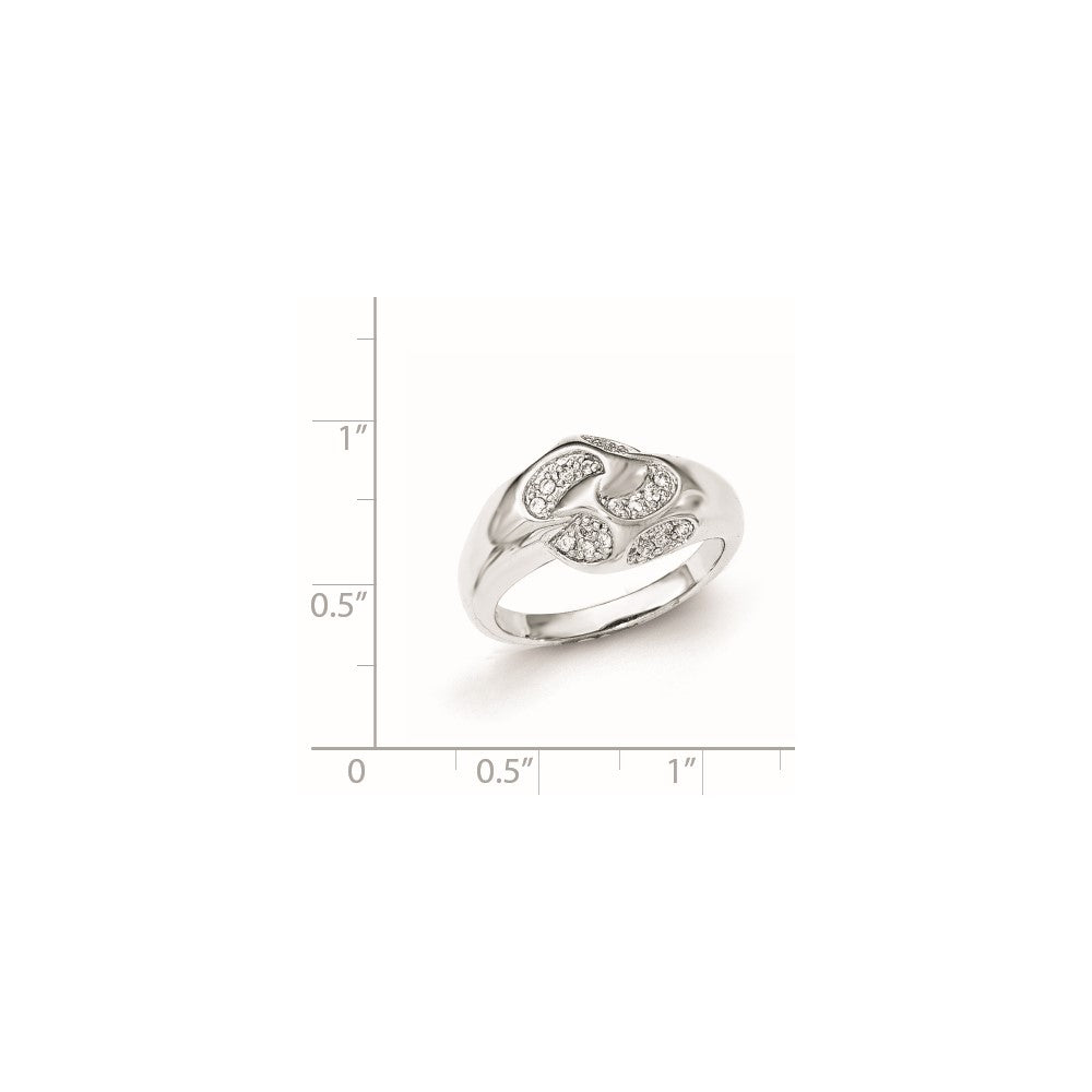 Sterlingsilber Zirkonia Ring