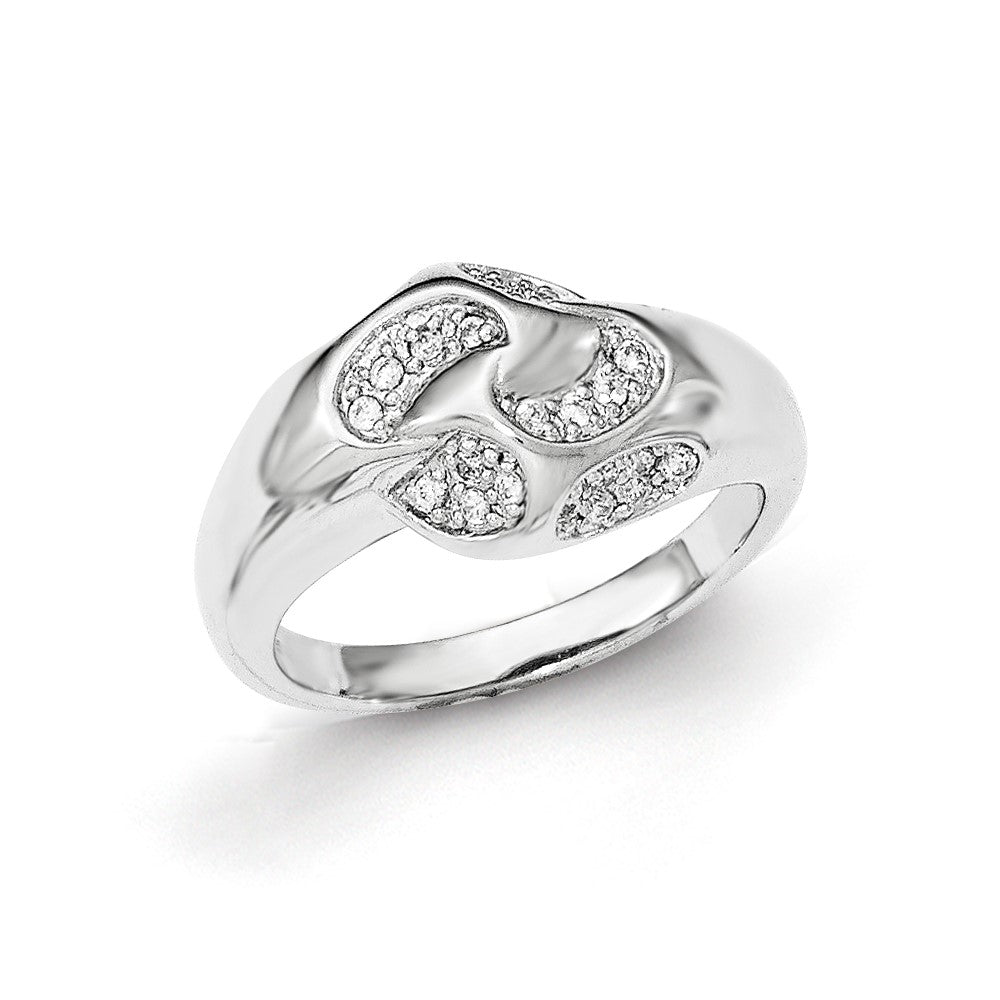Sterlingsilber Zirkonia Ring