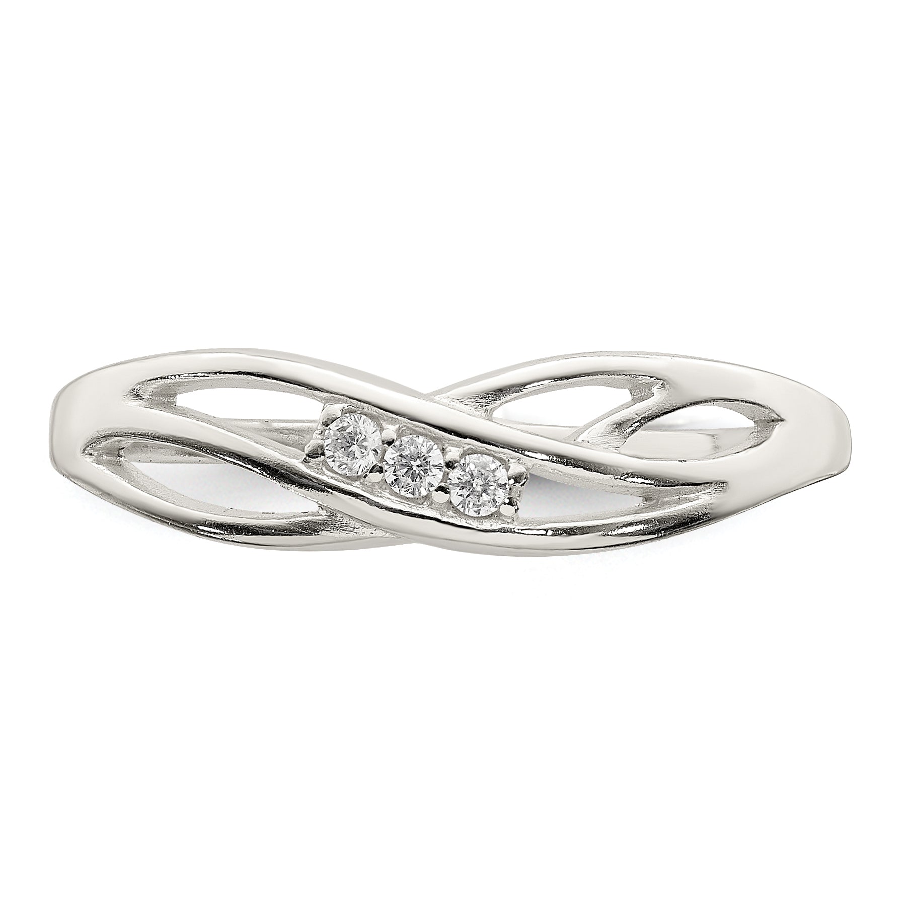 Sterlingsilber Zirkonia Ring