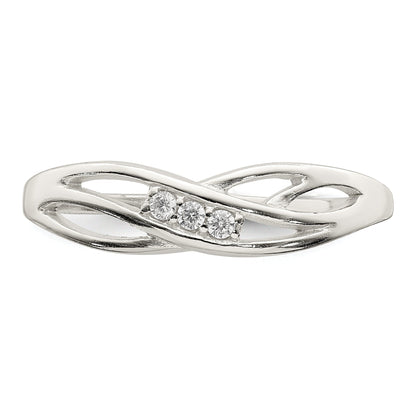 Sterlingsilber Zirkonia Ring
