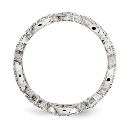 Sterlingsilber Zirkonia Ring