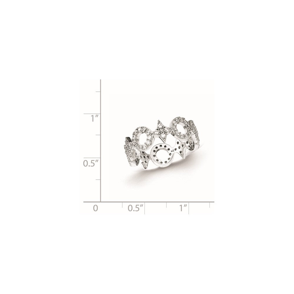 Sterlingsilber Zirkonia Ring