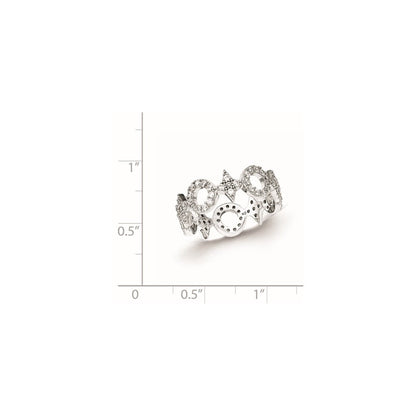 Sterlingsilber Zirkonia Ring