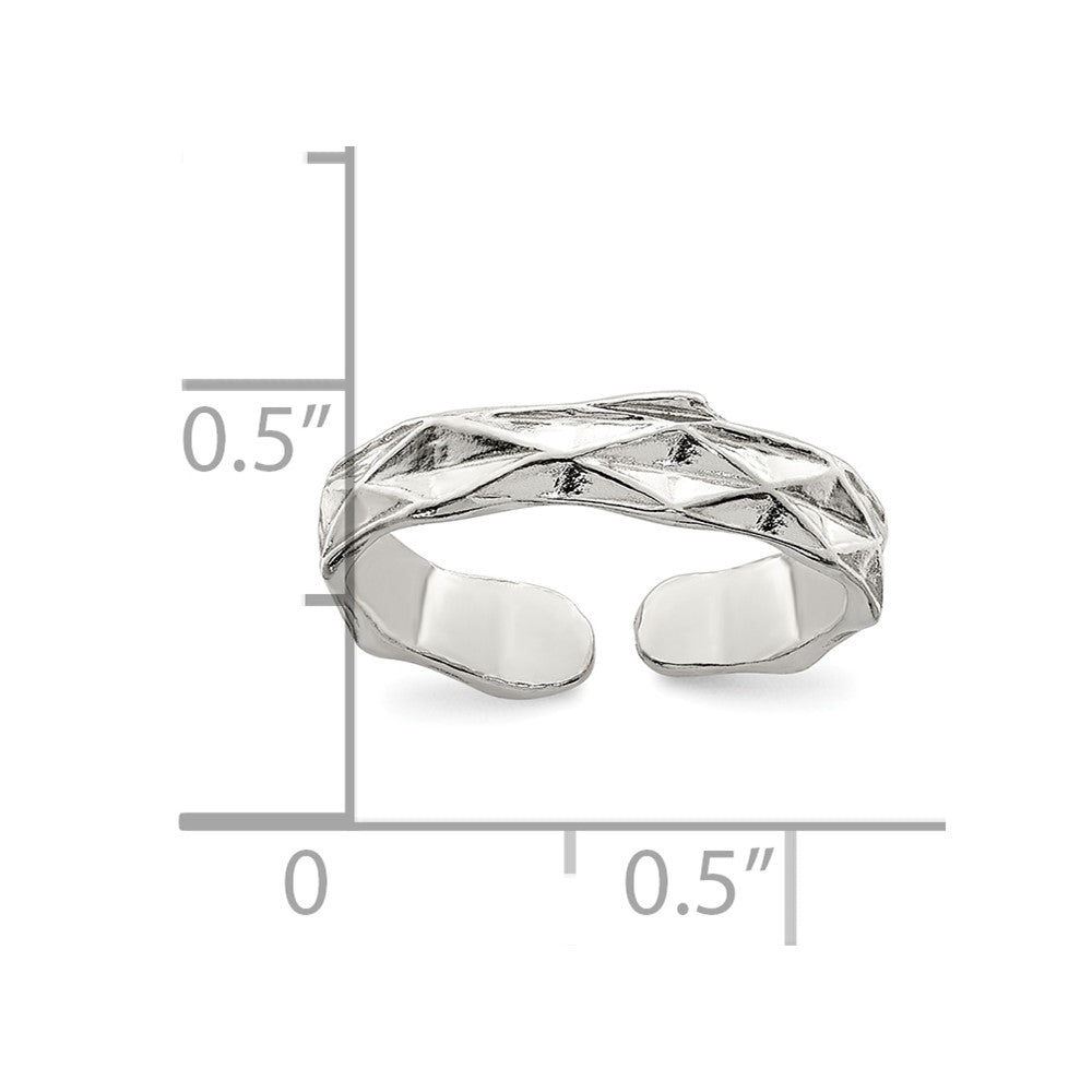 Sterlingsilber Zehenring