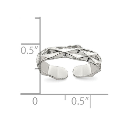 Sterlingsilber Zehenring