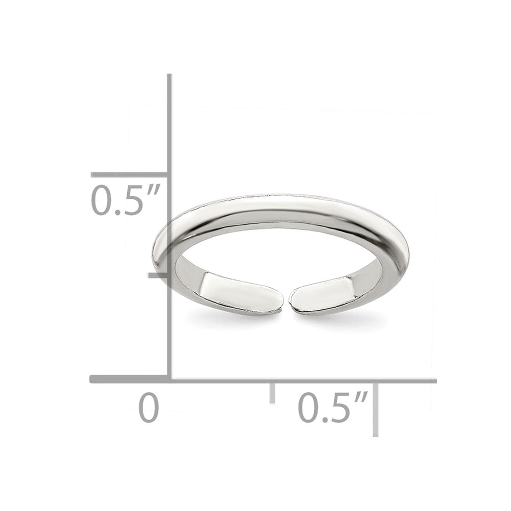 Sterlingsilber Zehenring