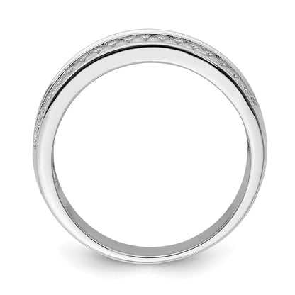 Sterlingsilber Rhodiniert und Zirkonia Ring