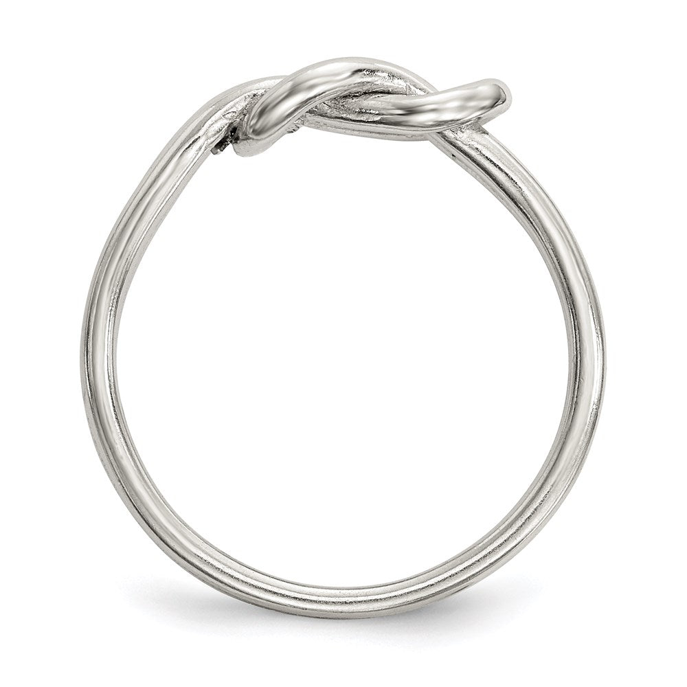 Sterlingsilber Liebe Knoten Ring