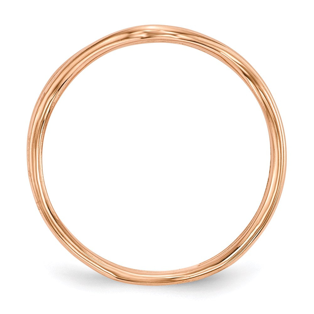 Sterlingsilber Roséfarben 3 Ring