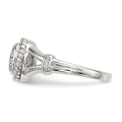 Sterlingsilber Zirkonia Ring