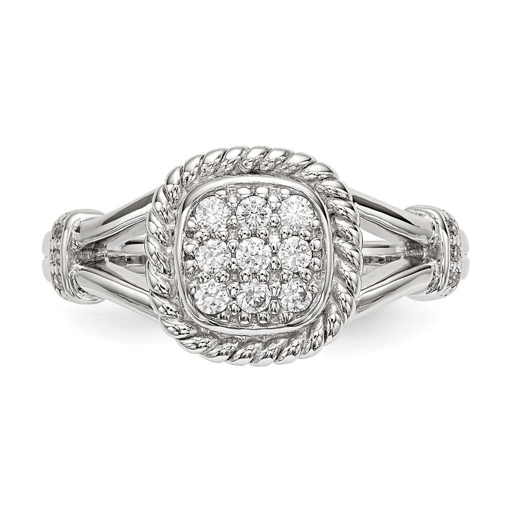 Sterlingsilber Zirkonia Ring