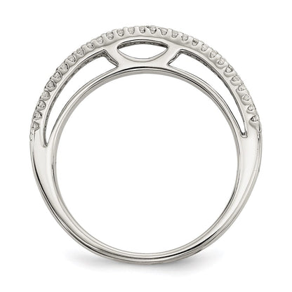 Sterlingsilber Zirkonia Ring