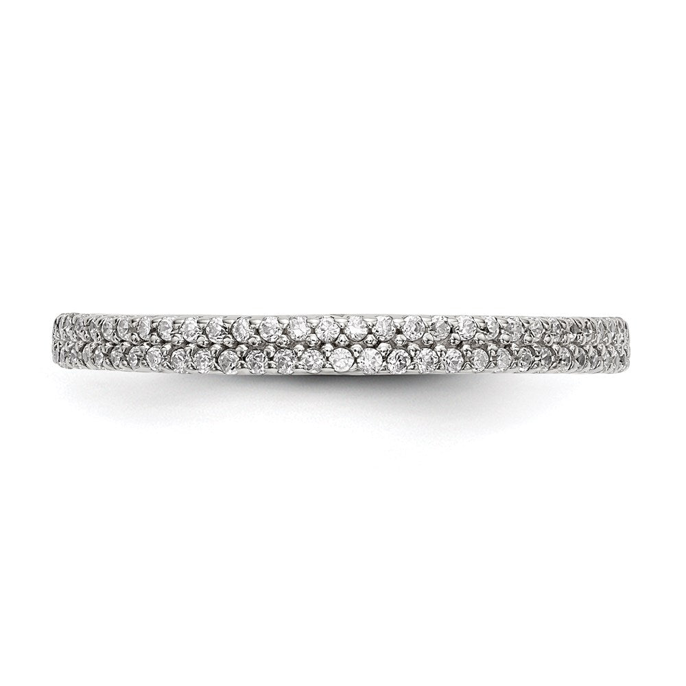 Sterlingsilber Zirkonia Ring