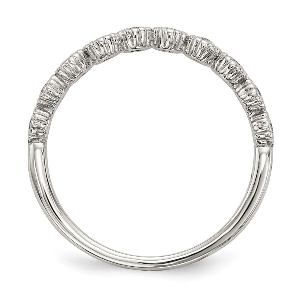 Sterlingsilber Zirkonia Ring