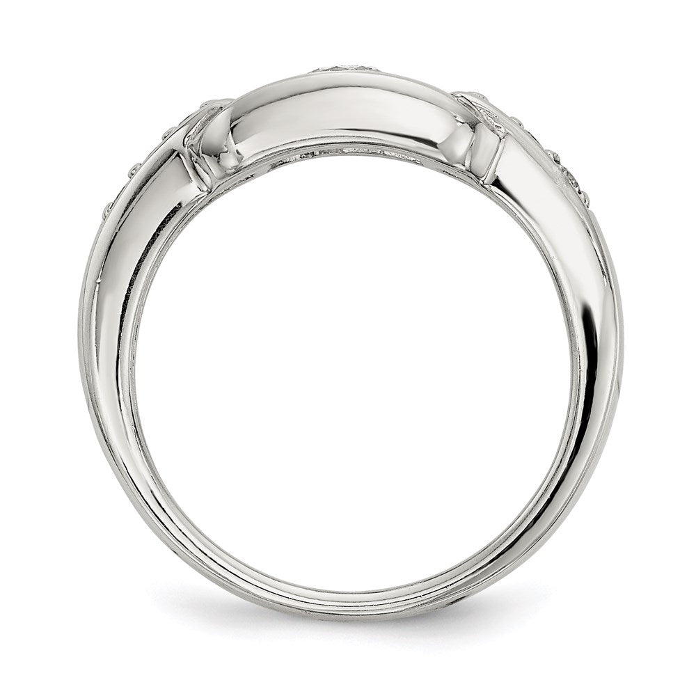 Sterlingsilber Zirkonia Ring