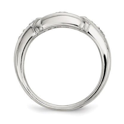 Sterlingsilber Zirkonia Ring