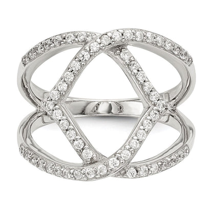 Sterlingsilber Zirkonia Ring