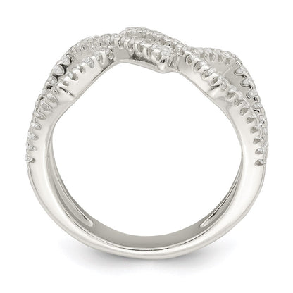 Sterlingsilber Zirkonia Ring