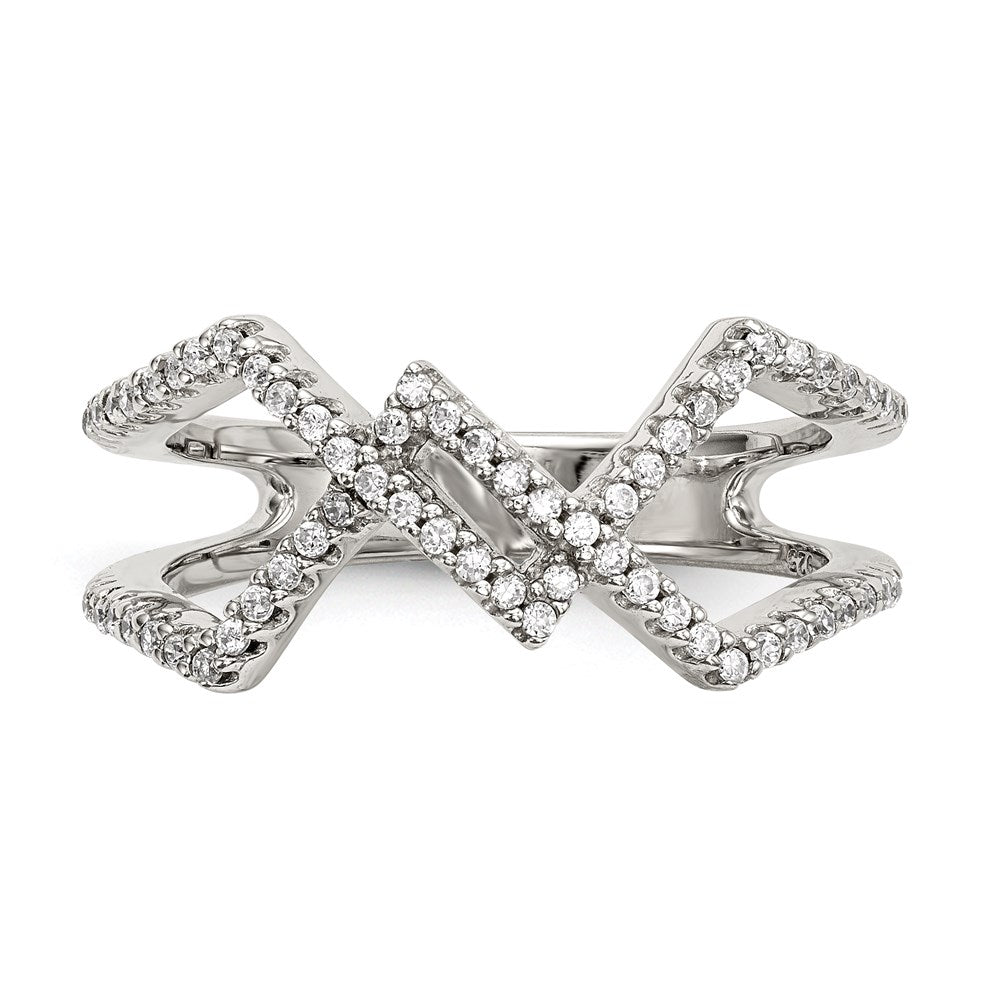 Sterlingsilber Zirkonia Ring