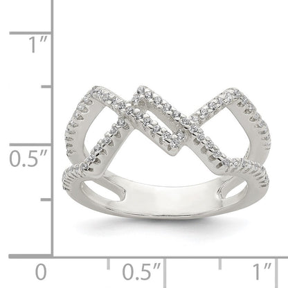 Sterlingsilber Zirkonia Ring