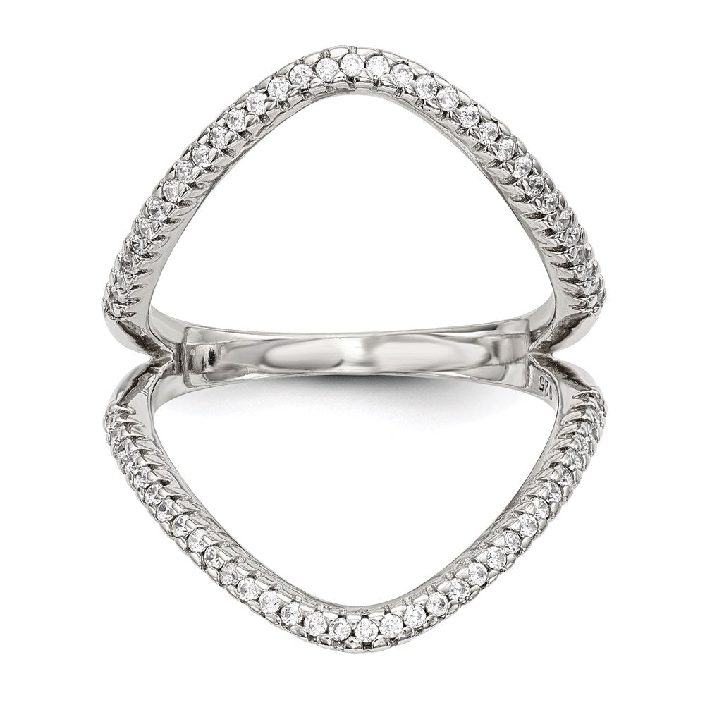 Sterlingsilber Zirkonia Ring