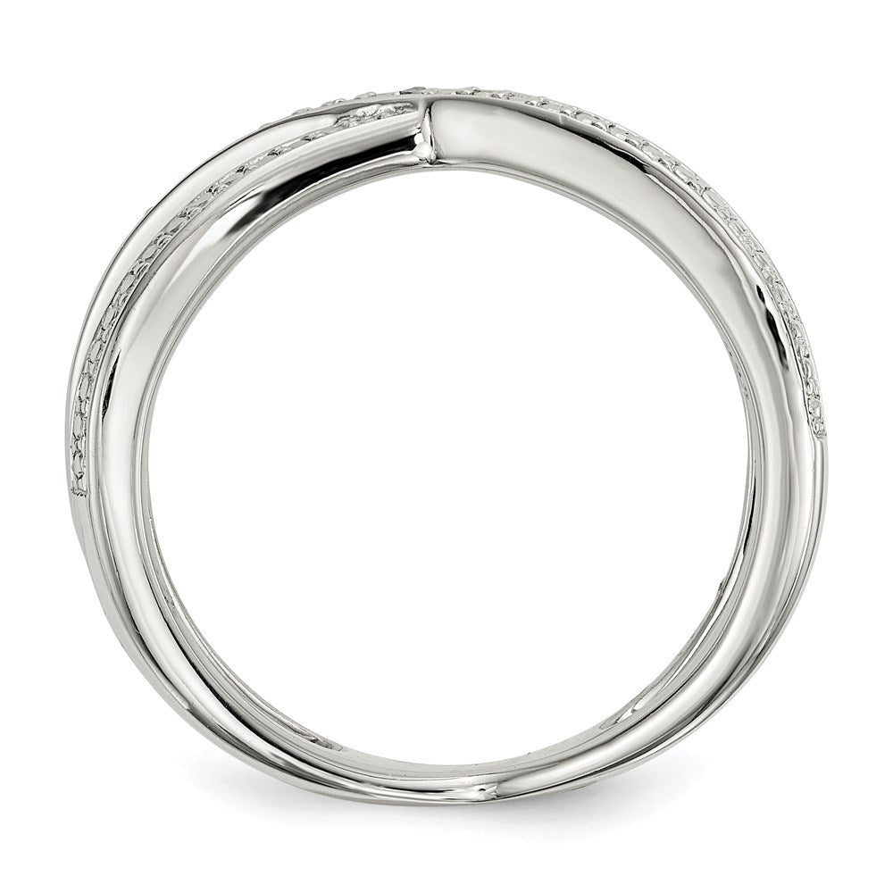 Sterlingsilber Diamant Akzente Ring