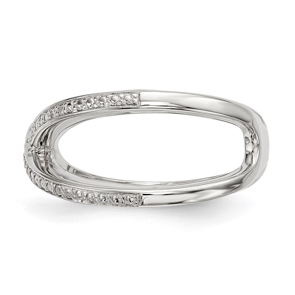 Sterlingsilber Diamant Akzente Ring