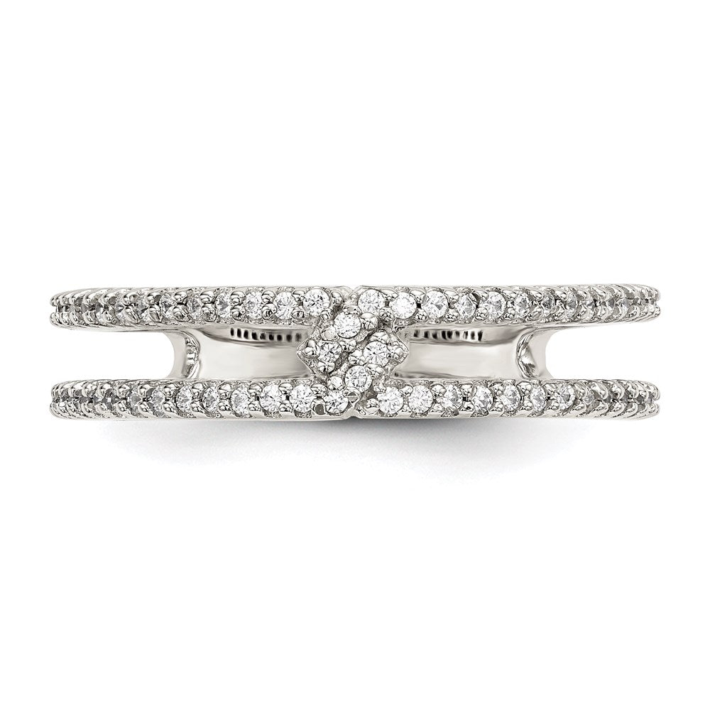 Sterlingsilber Zirkonia Ring
