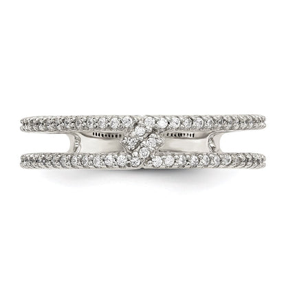 Sterlingsilber Zirkonia Ring