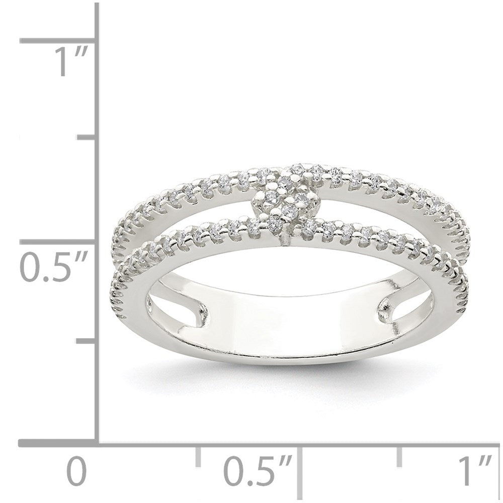 Sterlingsilber Zirkonia Ring