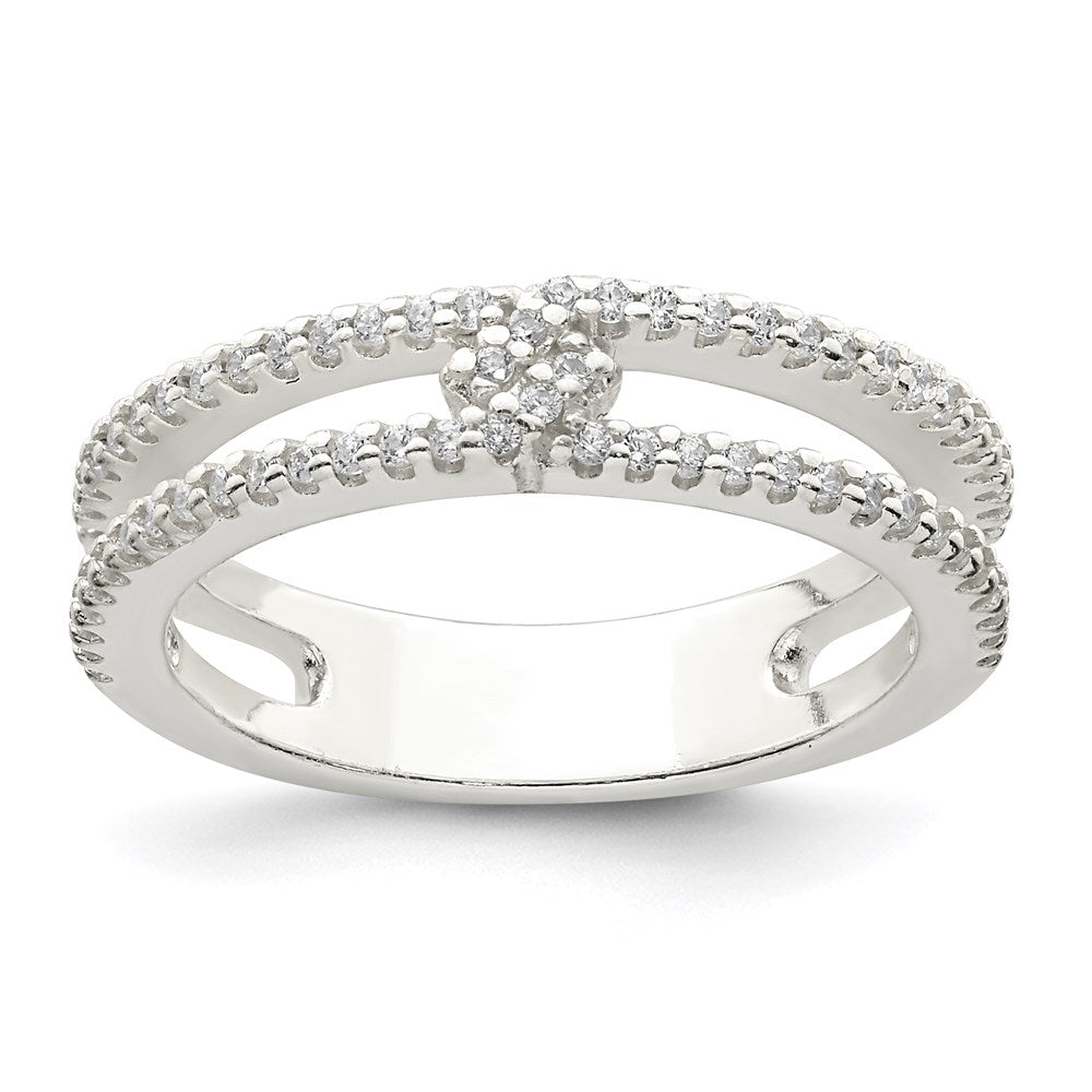 Sterlingsilber Zirkonia Ring