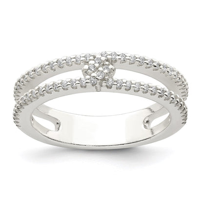 Sterlingsilber Zirkonia Ring