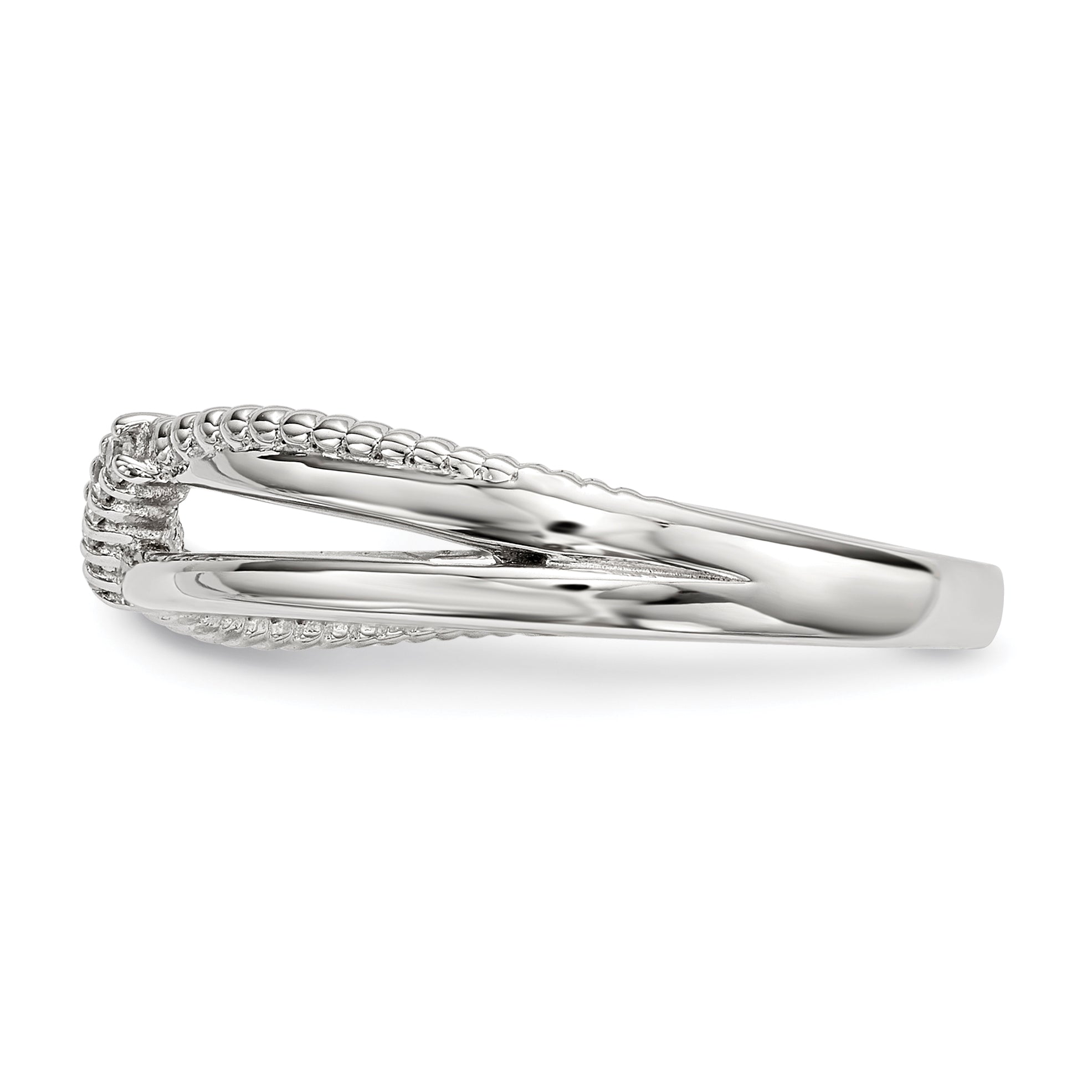 Sterlingsilber Zirkonia Ring