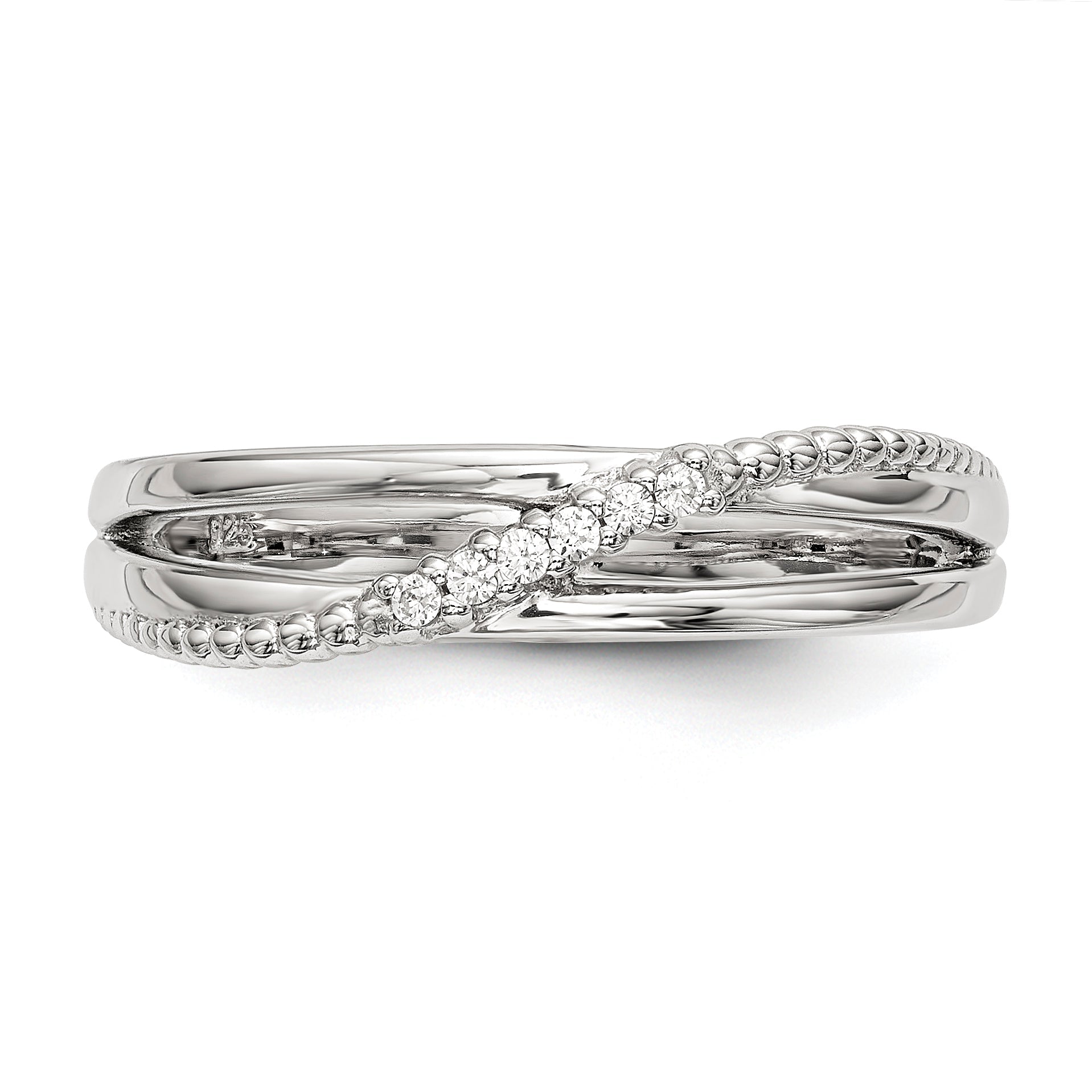 Sterlingsilber Zirkonia Ring