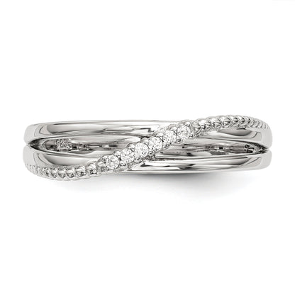 Sterlingsilber Zirkonia Ring