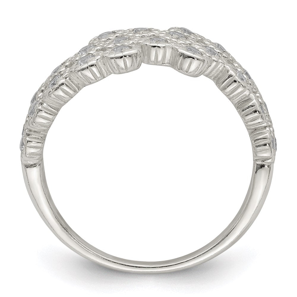 Sterlingsilber Zirkonia Ring