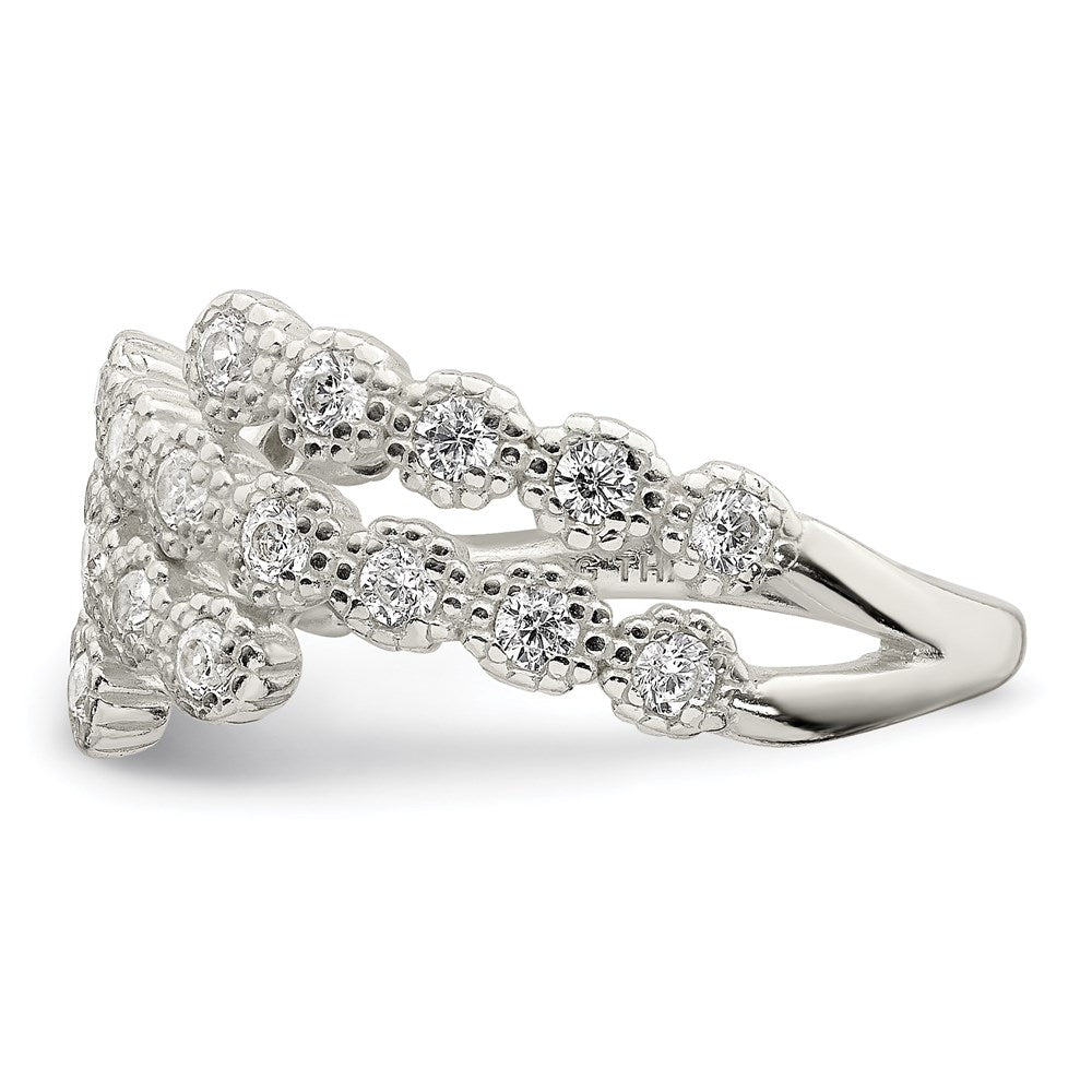 Sterlingsilber Zirkonia Ring