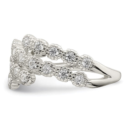 Sterlingsilber Zirkonia Ring