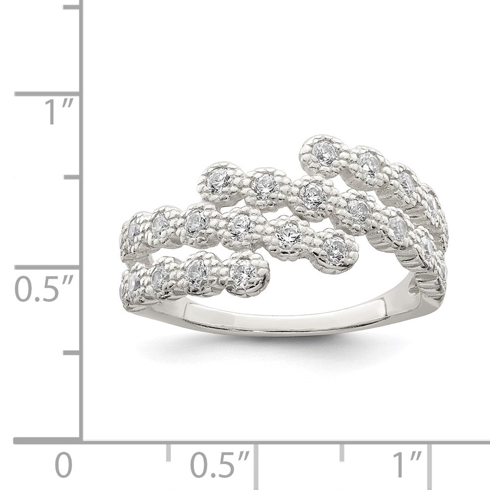 Sterlingsilber Zirkonia Ring