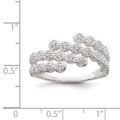 Sterlingsilber Zirkonia Ring