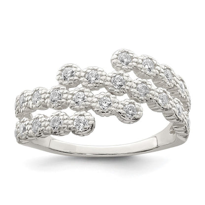 Sterlingsilber Zirkonia Ring