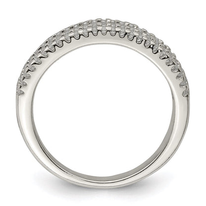Sterlingsilber Zirkonia Ring