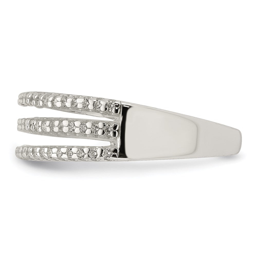 Sterlingsilber Zirkonia Ring