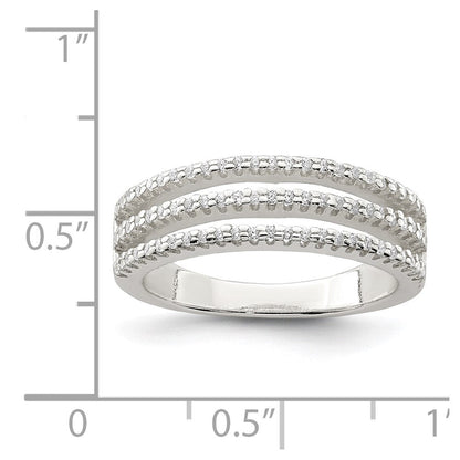 Sterlingsilber Zirkonia Ring